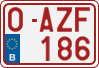 License plate of Belgium, Regular plates (2010)