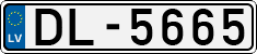 License plate of Latvia, Regular car plates