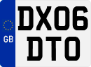 License plate of the United Kingdom, 2001 year system