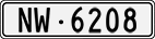 License plate of Switzerland, Cars