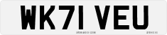 License plate of the United Kingdom, 2001 year system