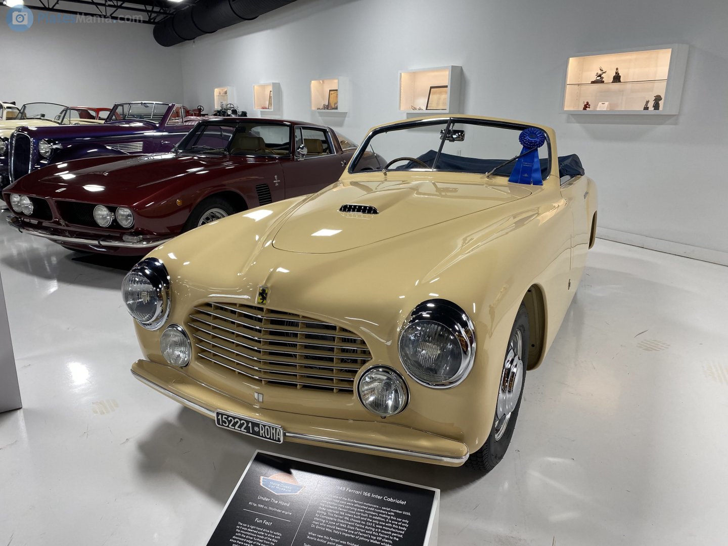 Roma 152221, Ferrari 166 1st gen, 1948–1953