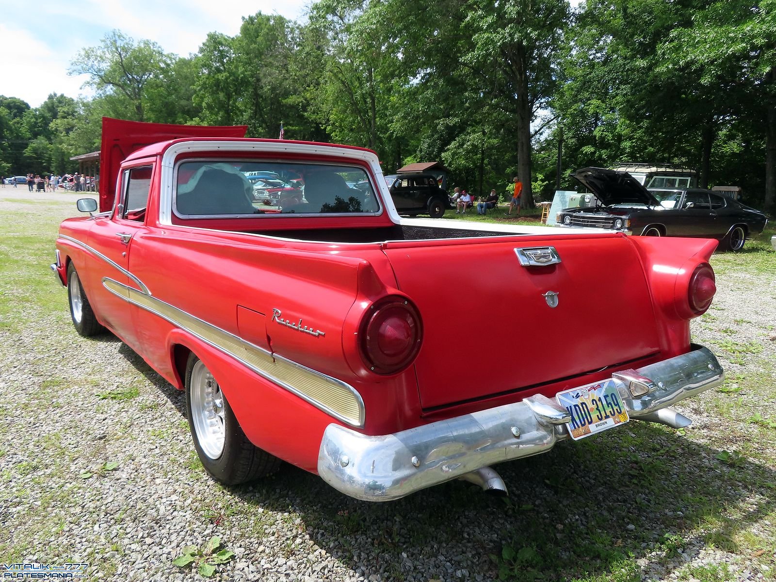 KDD 3159, Ford Ranchero 1st gen (66), 1st facelift, 1957–1958