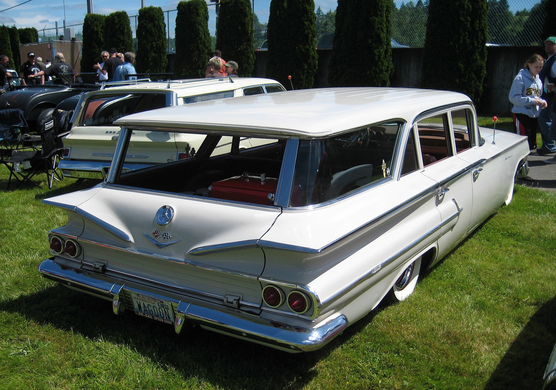 WAGOON, Chevrolet Parkwood 1st gen 1960 (1535/1635; B-body), facelift, 1959–1960