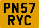 License plate of the United Kingdom, 2001 year system