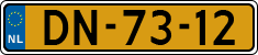 License plate of the Netherlands, Commercial Vehicles (1951-1994 system)