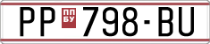 License plate of North Macedonia, Regular plates (1993)