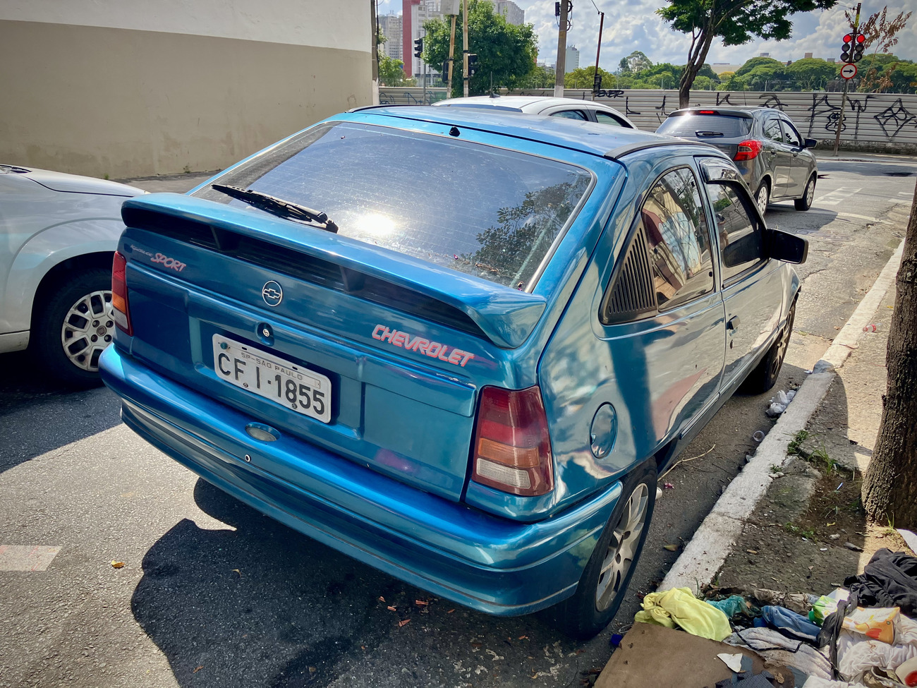 CFI-1855, Chevrolet Kadett 1st gen 3-door Hatch (T85; T-body), facelift, 1996–1998