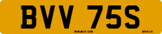 License plate of the United Kingdom, 1963 year system