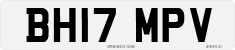 License plate of the United Kingdom, 2001 year system