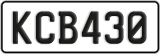 License plate of New Zealand, ABC1(23)