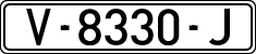 License plates of Spain, 1971 year series