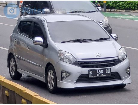 B 458 DU, Toyota Agya