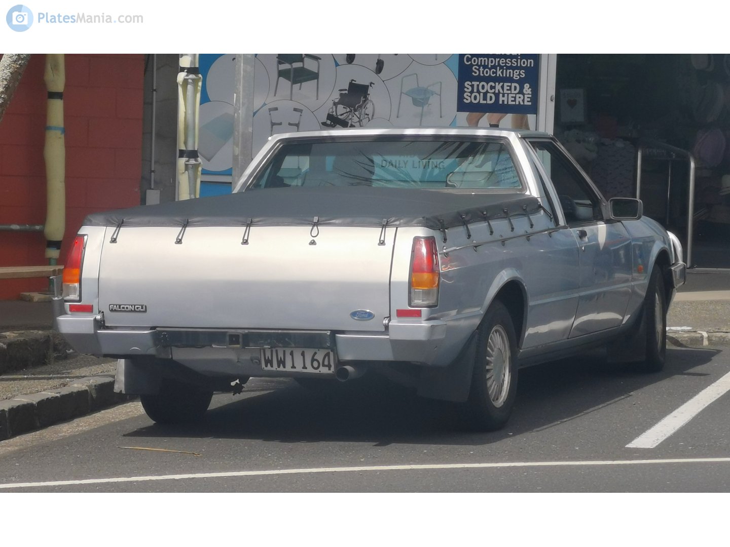 WW1164, Ford Falcon 4th gen Ute (XG/XH; AU-market), 1st facelift, 1993–1996