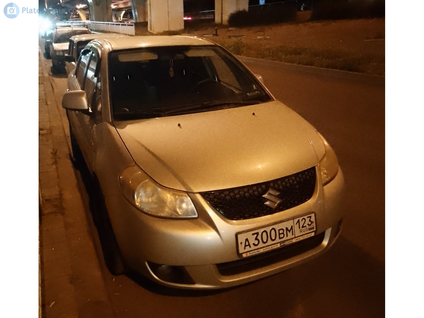 а 300 вм 123, Suzuki SX4/S-Cross 1st gen SX4 Sedan (GY/RW), 2007–2014 (–2015 for CN-market)