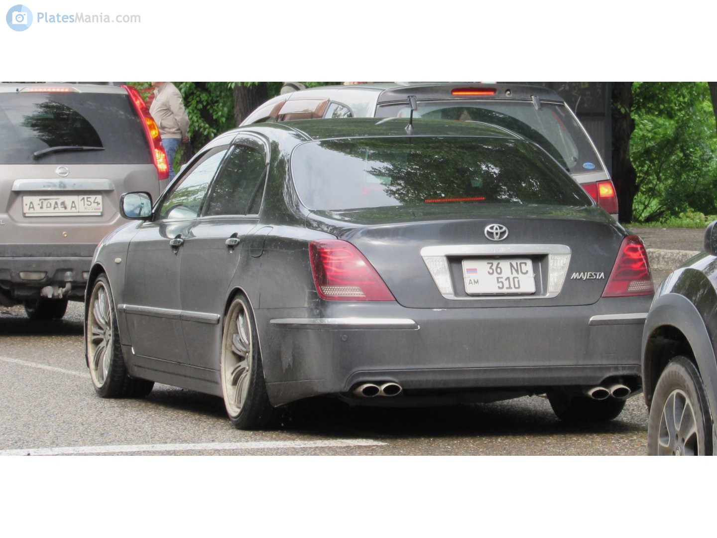 36 NC 510, Toyota Crown Majesta 4th gen (S180), 2004­–2009 (­–2010 for CN-market)