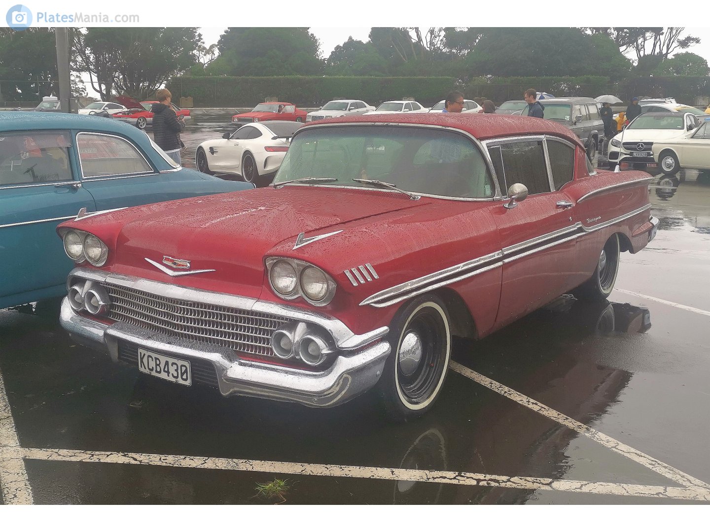 KCB430, Chevrolet Biscayne 1st gen 1958 2-door Sedan (1547/1641; B-body), 1957–1958