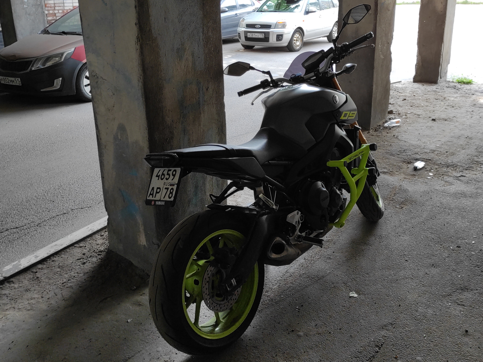 4659 ар 78, Yamaha FZ 09, 2014–2020