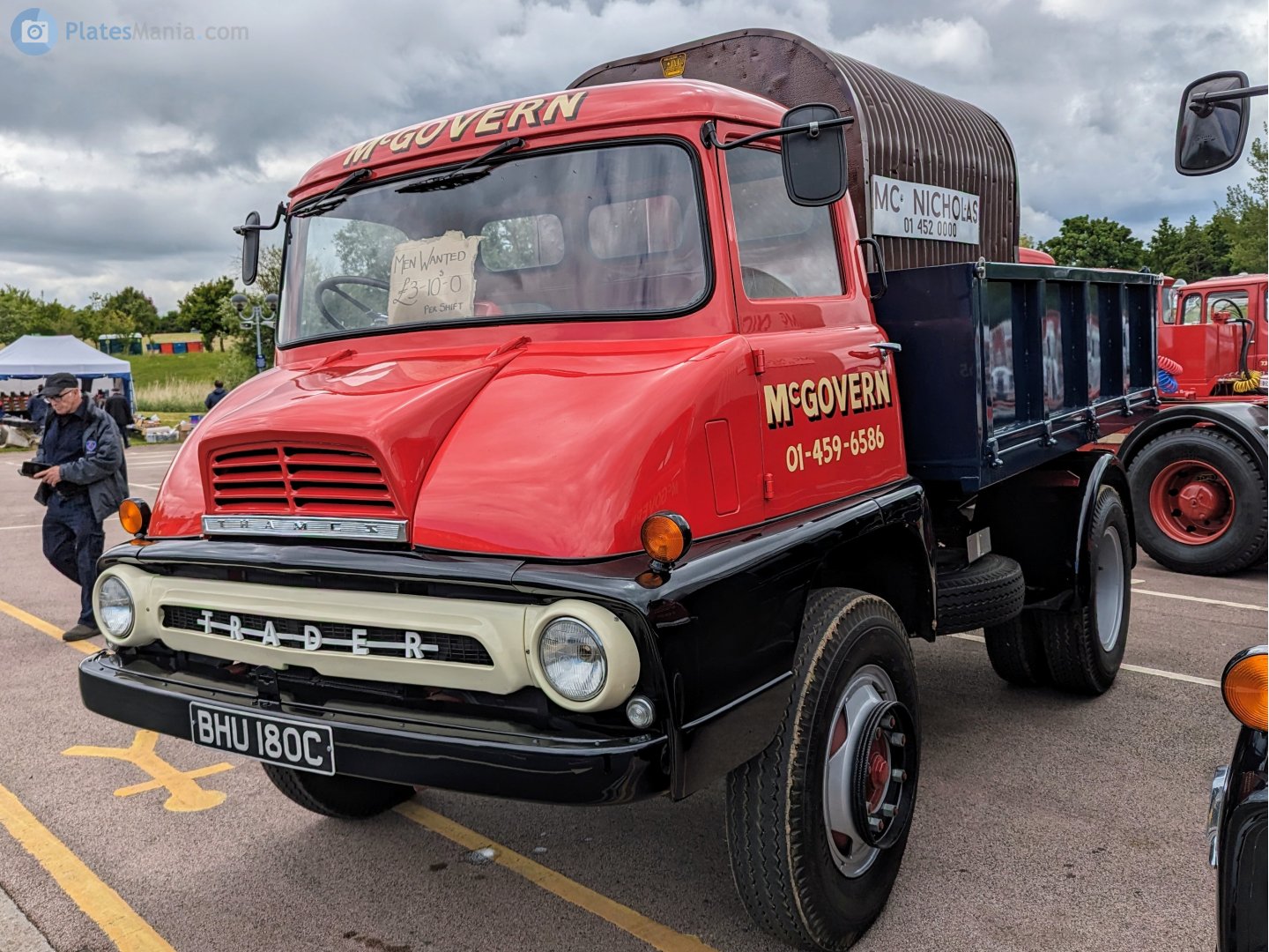 BHU180C, Ford Thames Trader 