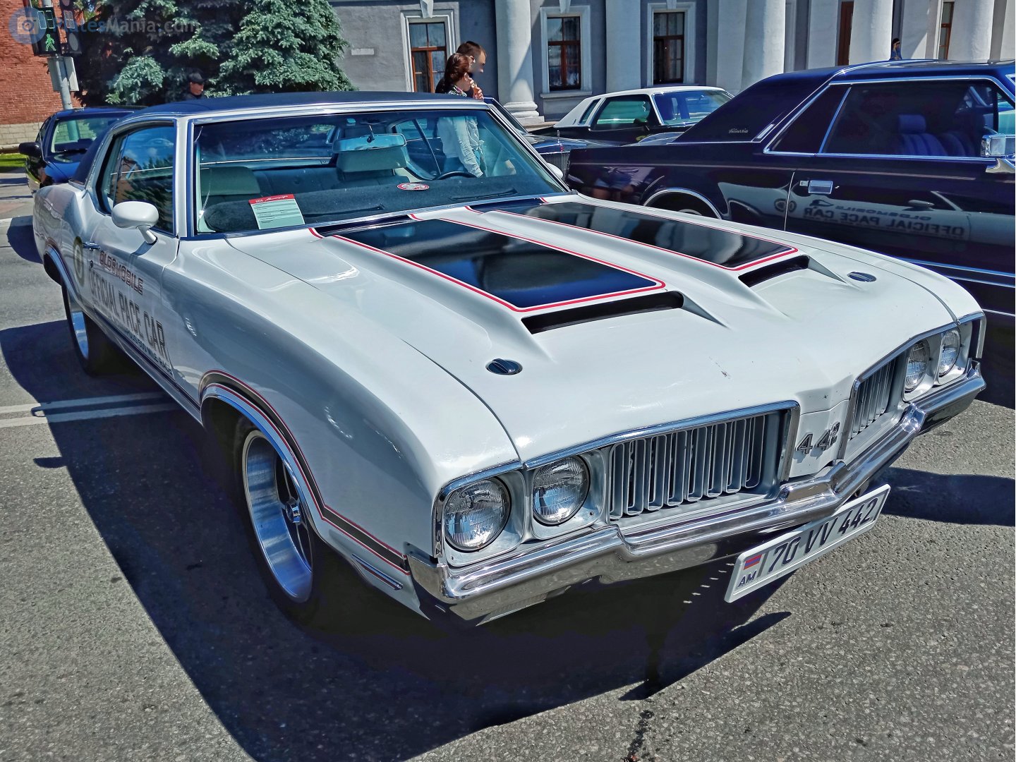 70 VV 442, Oldsmobile 442 2nd gen 1971 Hardtop Coupé (4487; A-body), 3rd facelift, 1970–1971