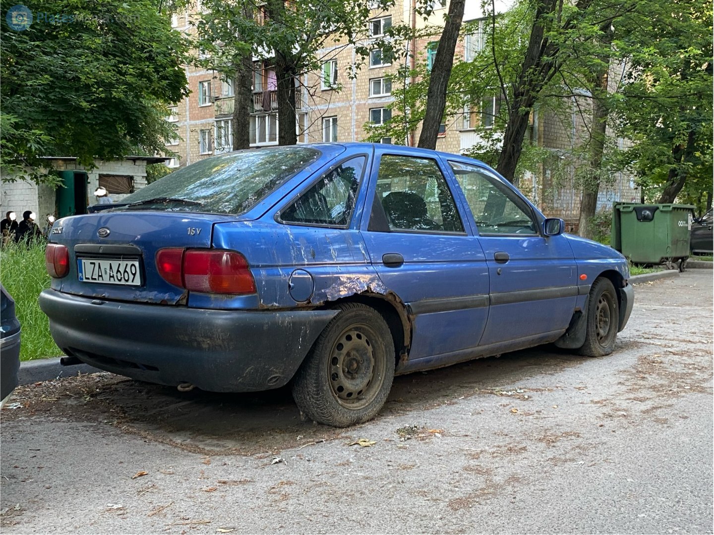 LZA A669, Ford Escort 6th gen 5-door Hatch (AAL; Global-market), 1995–2000 (–2003 for LATAM-market)