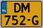 License plate of the Netherlands, Military