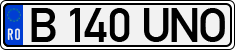 License plate of Romania, Regular plates
