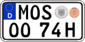 German license plate, Plates for oldtimers (type 