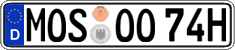 German license plate, Plates for oldtimers (type 