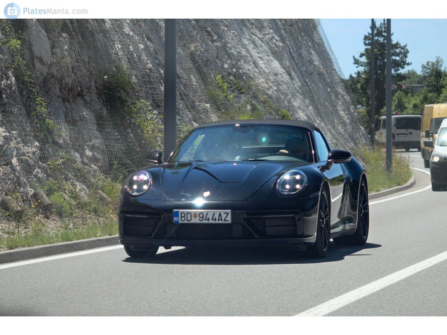 BD 944AZ, Porsche 911 8th gen Targa (992.1), 2020–2024