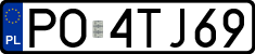 License plates of Poland, Regular car plates