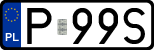 License plates of Poland, Regular car plates