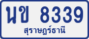 License plate of Thailand, Private owners