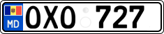 License plate of Moldova, Cars (2015)