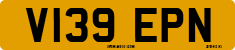 License plate of the United Kingdom, 1983 year system