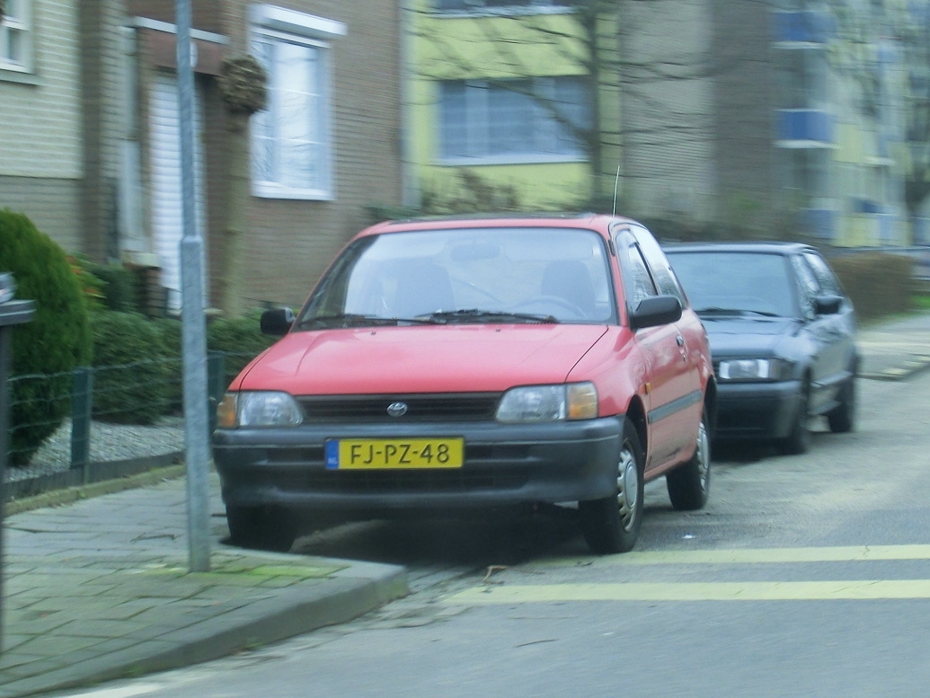 FJ-PZ-48, Toyota Starlet 4th gen 3-door Hatch (P80), 1989–1995
