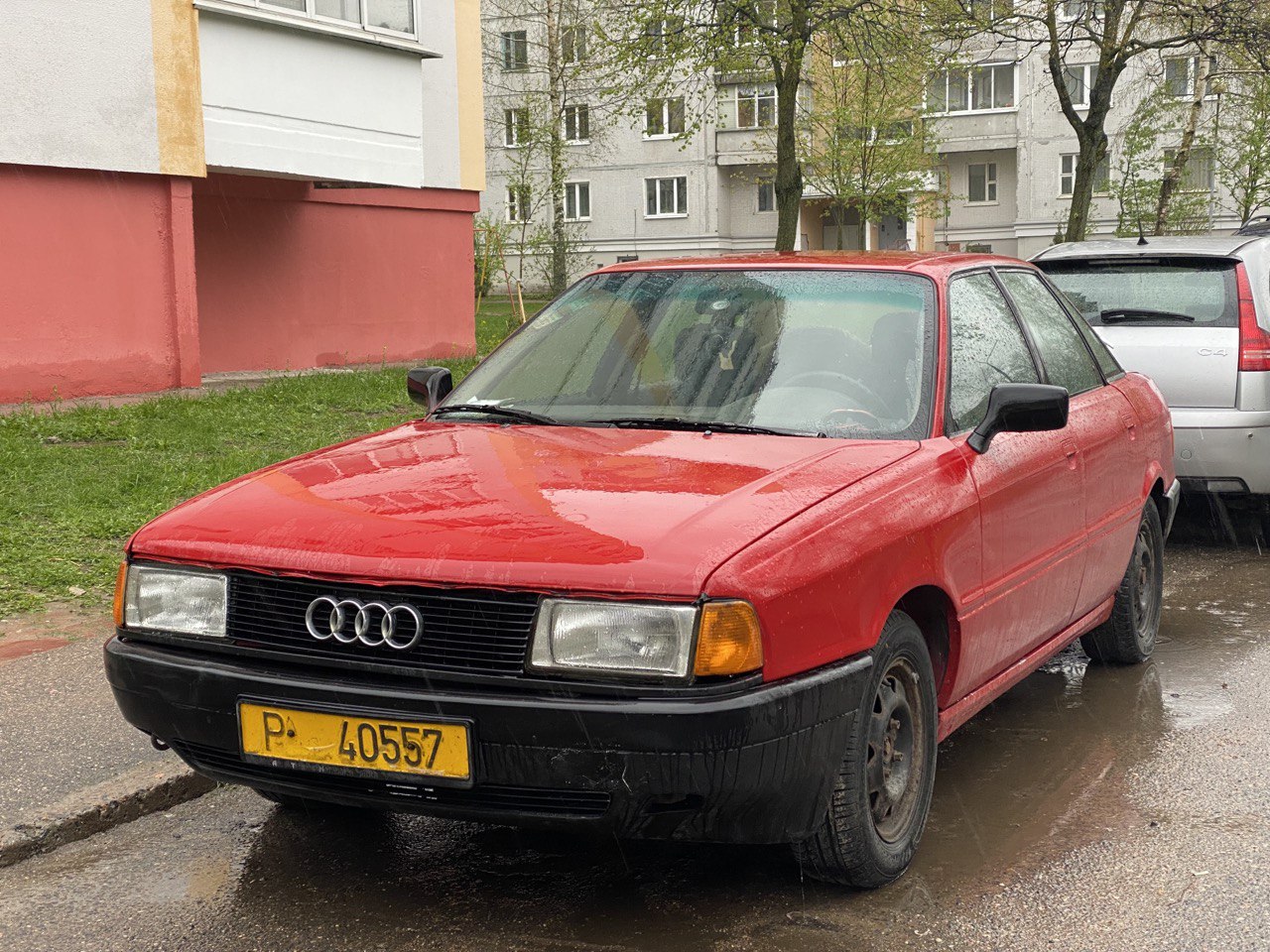 P 40557, Audi 80 3rd gen (B3/89), 1986–1991