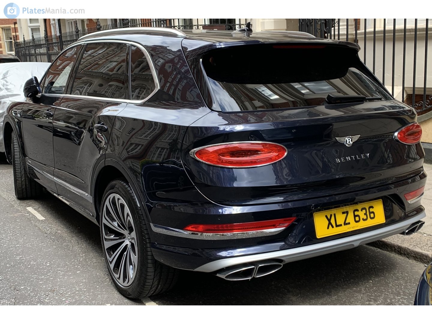 XLZ636, Bentley Bentayga 1st gen (PL71), facelift, 2020–