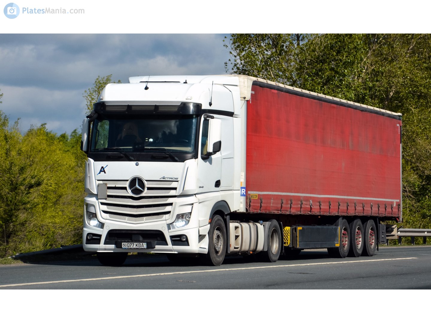 50 077 KBA, Mercedes-Benz Actros 3rd gen (MP4/MP5), 2011–