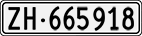 License plate of Switzerland, Cars