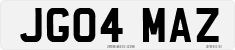 License plate of the United Kingdom, 2001 year system