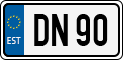 License plate of Estonia, Motorcycles