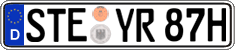 German license plate, Plates for oldtimers (type 