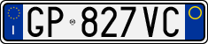 License plate of Italy, Cars (1994 year series)