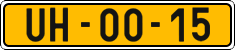License plate of the Czech Republic, Commercial vehicles (1960)
