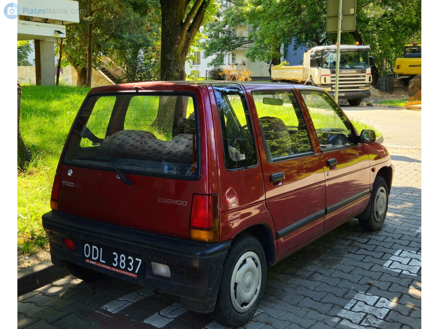 ODL 3837, Daewoo Tico 1st gen (CL11), 1991–2001