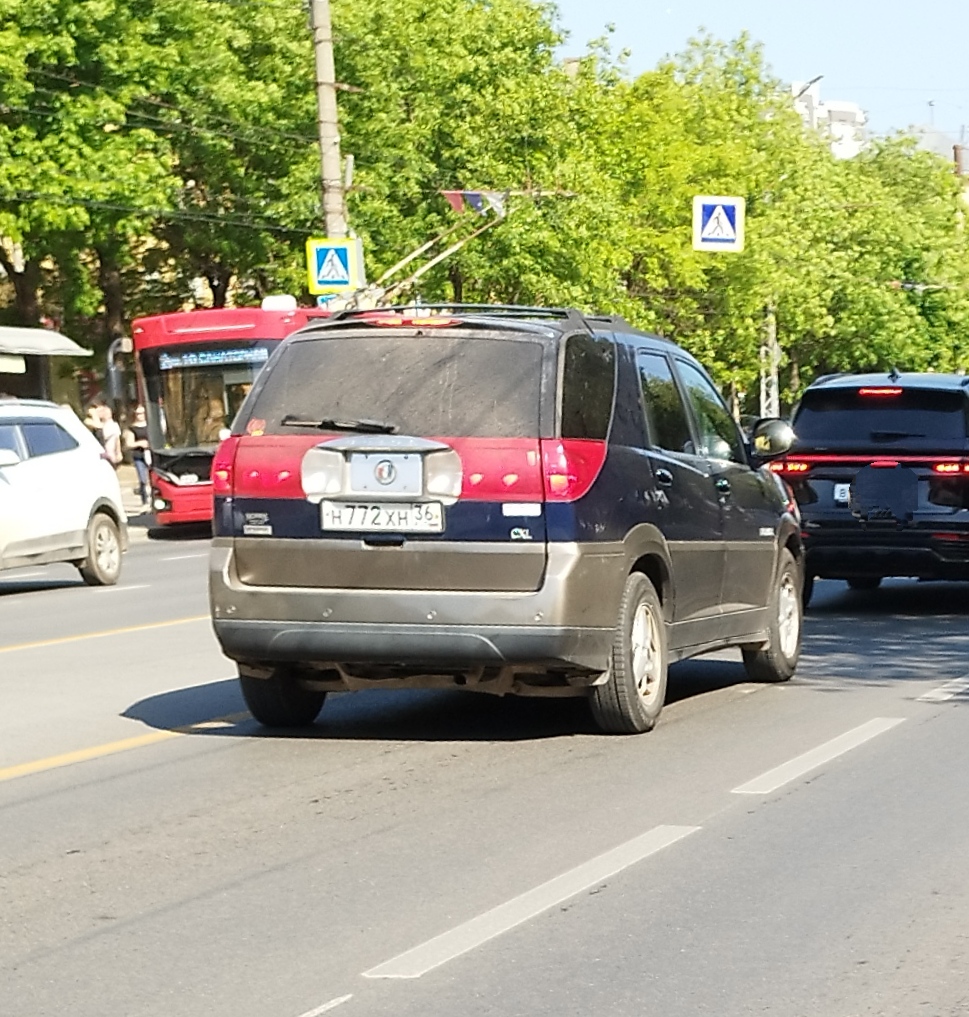 н 772 хн 36, Buick Rendezvous 1st gen (GMT257), 2001–2007