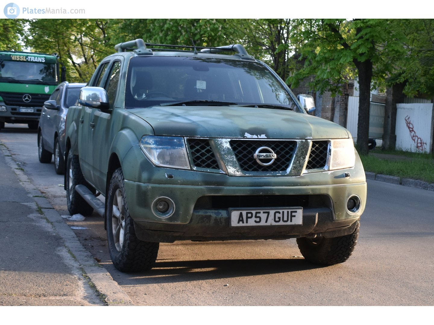 AP57GUF, Nissan Navara 3rd gen (Frontier) (D40), 2005–2015