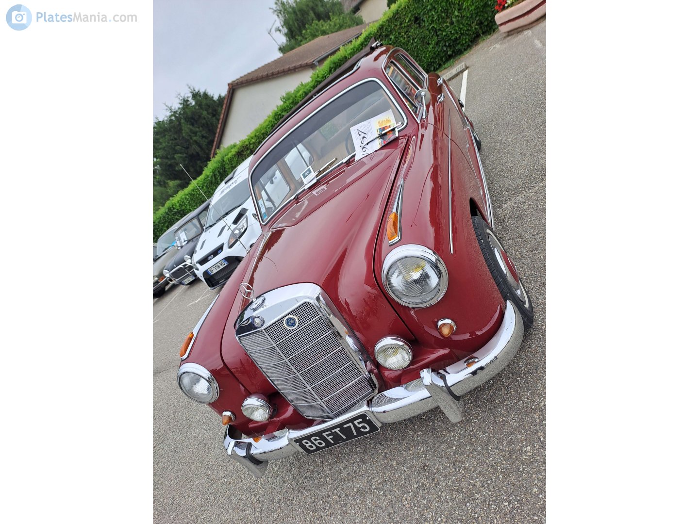 86 FT 75, Mercedes-Benz Type 219/220 220S Sedan (W180 II), 1956–1959