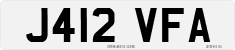 License plate of the United Kingdom, 1983 year system